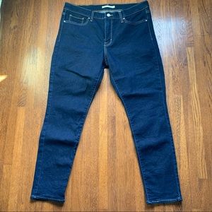 Levi’s 311 Women’s Blue Jeans Shaping Skinny Legs Size 14 Short